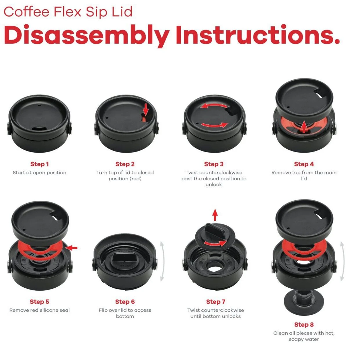 Hydro Flask Water Bottles Wide Mouth Flex Sip Lid 4 Hydro Flask Water Bottles Wide Mouth Flex Sip Lid - Image 4