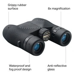 Nocs Provisions Binoculars & Monoculars Standard Issue 8x25 Waterproof Binocular 68 Nocs Provisions Binoculars & Monoculars Standard Issue 8x25 Waterproof Binocular -GSI Outdoor Shop BLA D14