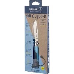 Opinel Knives & Multi-tools No 8 Outdoor Knife -GSI Outdoor Shop BLU D1 1