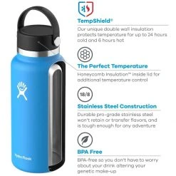 Hydro Flask Water Bottles 32oz Wide Mouth Flex Cap 2.0 Water Bottle 37 Hydro Flask Water Bottles 32oz Wide Mouth Flex Cap 2.0 Water Bottle -GSI Outdoor Shop EGG D2