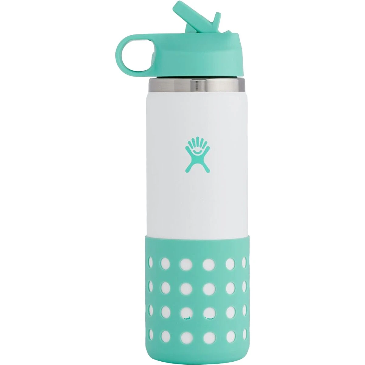 Hydro Flask Water Bottles 20oz Wide Mouth Flex Straw & Boot Kids' 3 Hydro Flask Water Bottles 20oz Wide Mouth Flex Straw & Boot Kids' - Image 3