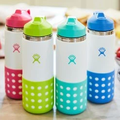 Hydro Flask Water Bottles 20oz Wide Mouth Flex Straw & Boot Kids' 13 Hydro Flask Water Bottles 20oz Wide Mouth Flex Straw & Boot Kids' -GSI Outdoor Shop JUN D1