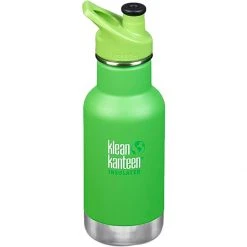 Klean Kanteen Water Bottles Sport Cap 3.0 Insulated Classic 12oz Bottle Kids' -GSI Outdoor Shop LIZTAI