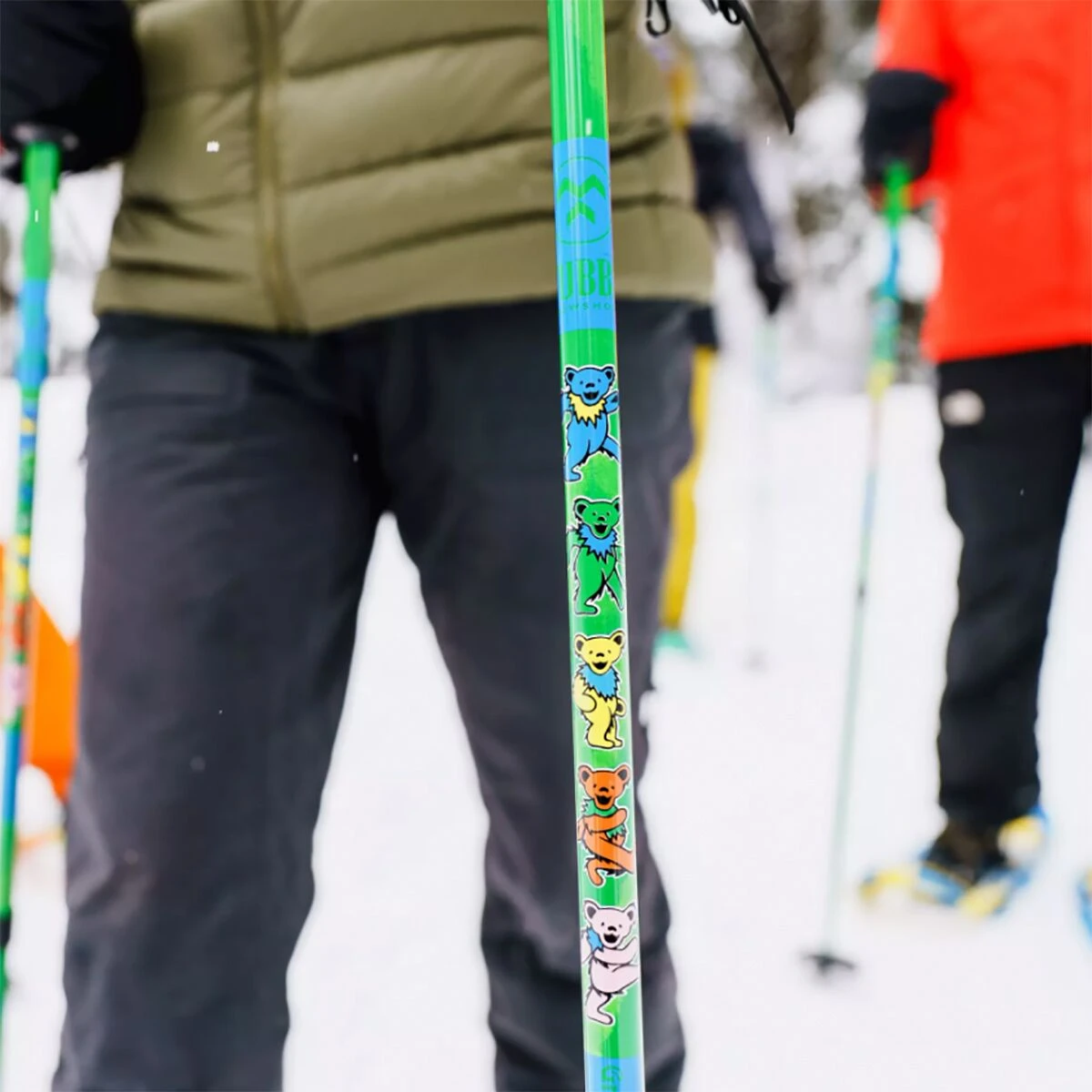 Tubbs Trekking Poles Grateful Dead 2 Piece Pole 2 Tubbs Trekking Poles Grateful Dead 2 Piece Pole - Image 2