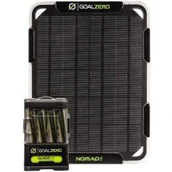 Goal Zero Batteries & Solar Power Guide 12 Solar Kit With Nomad 5 Solar Panel