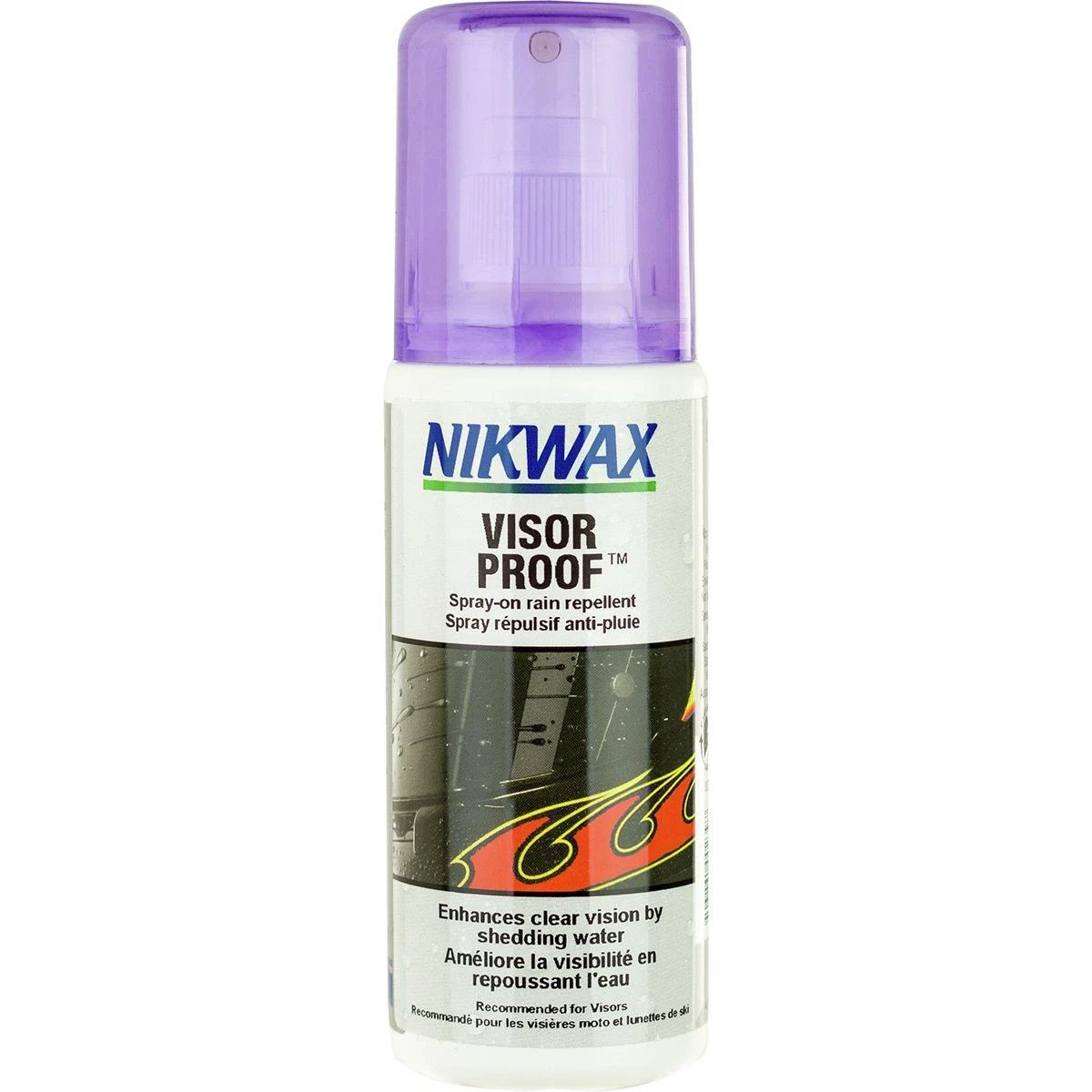 Nikwax Fabric Care Visor Proof Spray On Waterproofing for Lenses 1 Nikwax Fabric Care Visor Proof Spray On Waterproofing for Lenses