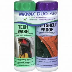 Nikwax Fabric Care Tech Wash and Softshell Proof Wash In Duo Pack 300 ml