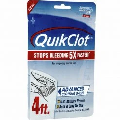 Adventure Ready Brands First Aid QuikClot Gauze