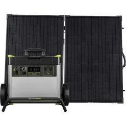 Goal Zero Batteries & Solar Power Yeti 3000X Solar Kit With Boulder 200 Briefcase