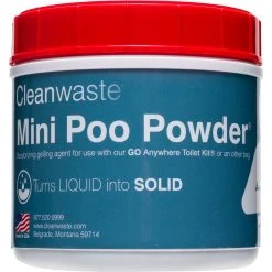 Cleanwaste Outhouses Mini 55 Use Poo Powder Waste Treatment