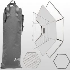 Adventure Ready Brands Books, Maps & Games SOL Flat Pack Fire Pit -GSI Outdoor Shop ONECOL D1 25