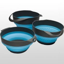 Adventure Ready Brands Books, Maps & Games SOL Flat Pack Bowls & Strainer Set 8 Adventure Ready Brands Books, Maps & Games SOL Flat Pack Bowls & Strainer Set -GSI Outdoor Shop ONECOL D4 12