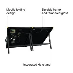 Goal Zero Batteries & Solar Power Boulder 200 Briefcase Solar Panel + 20A Charge Controller -GSI Outdoor Shop ONECOL D5 16