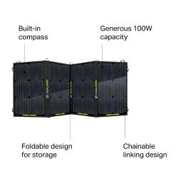 Goal Zero Batteries & Solar Power Nomad 100 Solar Panel -GSI Outdoor Shop ONECOL D6 22