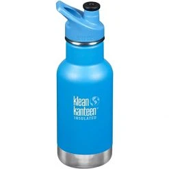 Klean Kanteen Water Bottles Sport Cap 3.0 Insulated Classic 12oz Bottle Kids' -GSI Outdoor Shop POOPAR