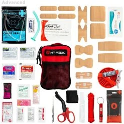 My Medic First Aid Solo Advanced -GSI Outdoor Shop RED D1 3