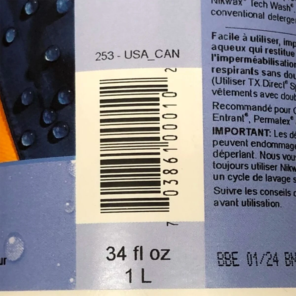 Nikwax Fabric Care TX Direct Wash In 2 Nikwax Fabric Care TX Direct Wash In - Image 2