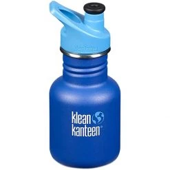 Klean Kanteen Water Bottles Sport Cap 3.0 Classic 12oz Bottle Kids' -GSI Outdoor Shop SURUP
