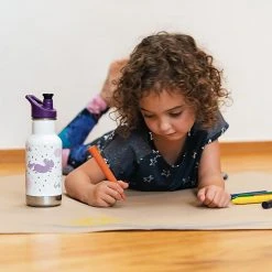 Klean Kanteen Water Bottles Sport Cap 3.0 Insulated Classic 12oz Bottle Kids' -GSI Outdoor Shop UNILEA D1